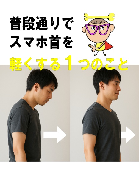 スマホ首を2週間で軽くする“たった1つ”の習慣とは？