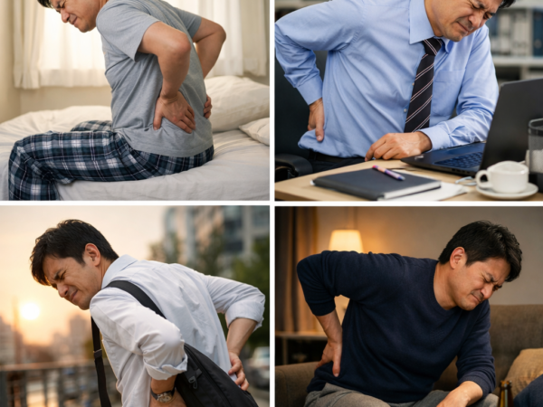 朝から晩まで腰が重いのが当たり前になっていませんか